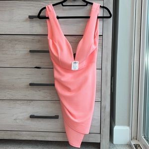 Windsor Coral Mini Dress